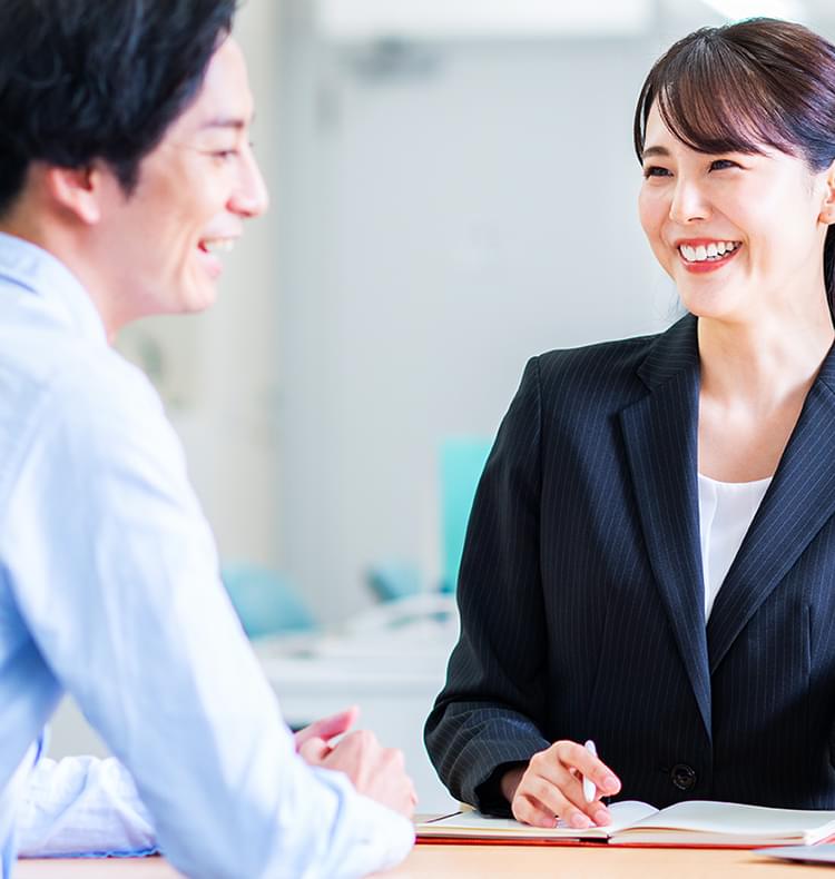 仕事に対する想い・熱量を大切にし、チャレンジできる環境をご提供。