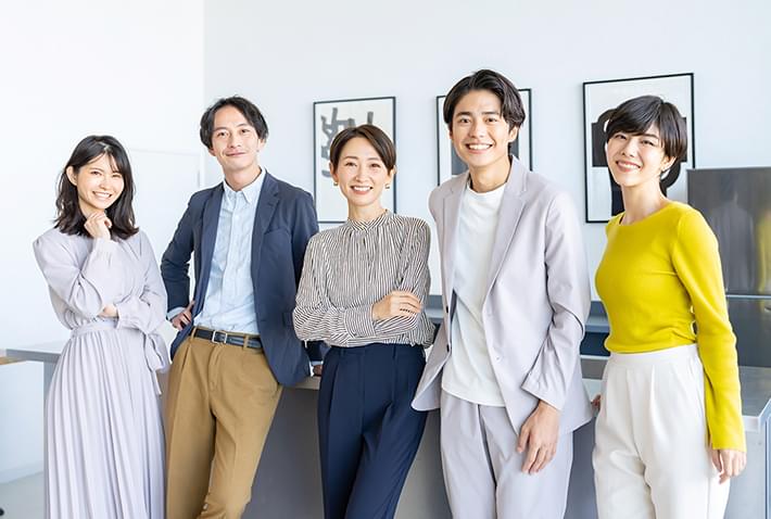 01 エネルギーのあるスタッフが多く在籍